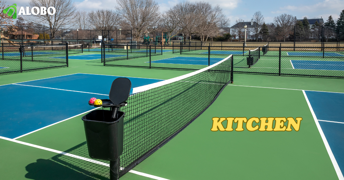 Khu vực kitchen trong luật chơi Pickleball